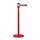 Gurtabsperrpfosten Viso RE2ROENT, mit 2m Gurt, mit Bremse, Höhe: 980mm, rot/grün