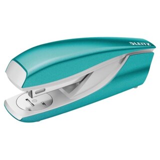 Heftgert Leitz 5502 WOW, Heftleistung: 30 Blatt, eisblau metallic