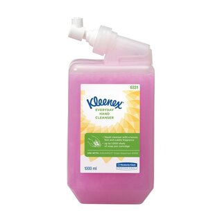 Flssigseife Kleenex 6331 Waschlotion, leicht parfmiert, pink, 6 x 1 Liter