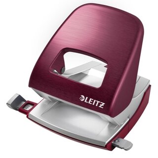 Locher Leitz 5006 NeXXt Style, Stanzleistung: 30 Blatt, granat rot