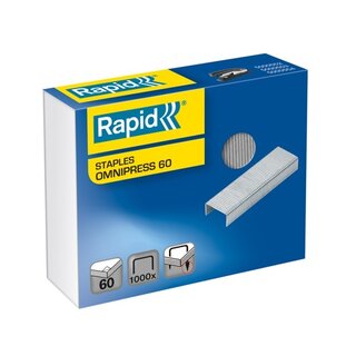 Heftklammern Rapid 5000561, S60, verzinkt, 1000 Stück