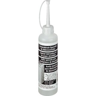 Aktenvernichter Schneidblock-Spezialöl 250 ml (Flasche)