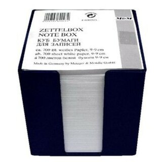 Notizzettel-Box Metzger 69020301, 700 Bl weiß, Maße:...
