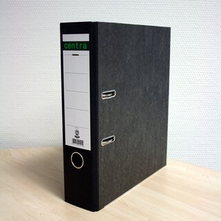 Ordner Centra 220105, A4, Rückenbreite: 80mm, schwarz, 20...