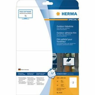 Outdoor-Folienetiketten Herma 9535, 210 x 148mm (LxB), wei, 10 Stck