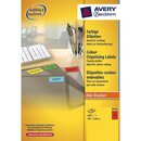 Etiketten Avery Zweckform 3456, 105 x 148mm (LxB), rot,...