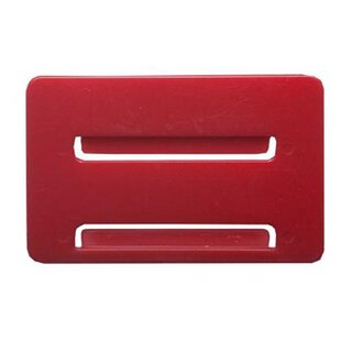 Vollsichtreiter Mappei 912402, 55mm, 2zeilig, rot, 10 St�ck