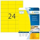 Etiketten Herma 4466, 70 x 37mm (LxB), gelb, 480 Stck