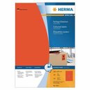 Etiketten Herma 4402 SPECIAL, A4, rot, 100 Stck