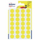 Markierungspunkte Avery Zweckform PSA15J, D 15mm, gelb,...
