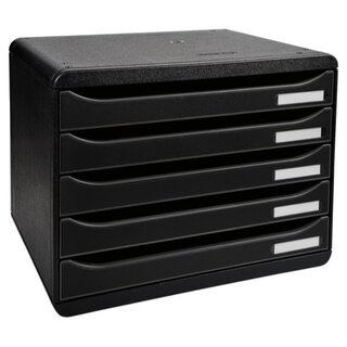 Schubladenbox Exacompta 308714D, 5 Schubladen, A4+, quer,...