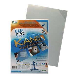 Infotasche Tarifold 194692 Kang Easy, A3, magnetische Rckseite, klar