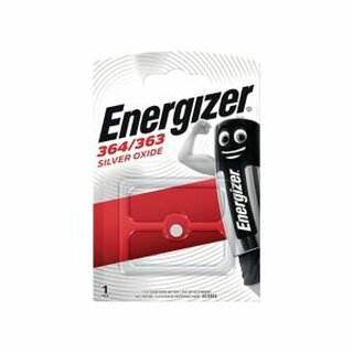Batterie Energizer 638900, Knopfzelle, 364/363, 3 Volt, silber