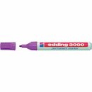 Permanentmarker Edding 3000, Rundspitze, 1,5-3 mm, rosa
