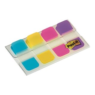 Index-Spender Post-It 676-AYPV, mit 40 Haftstreifen, 16x38mm, farbig sortiert