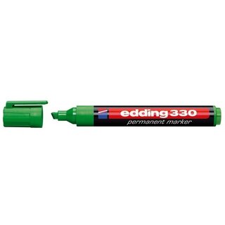Permanentmarker edding 330, Keilspitze, Strichstärke:...