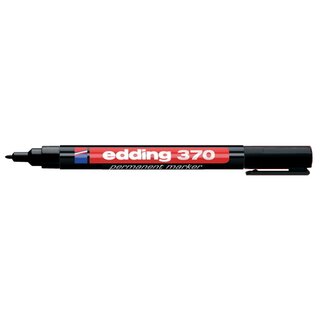 Industriemarker edding 370, Rundspitze, Strichstrke: 1mm, schwarz