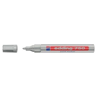 Lackmarker edding 750, Rundspitze, Strichstärke: 2-4mm,...