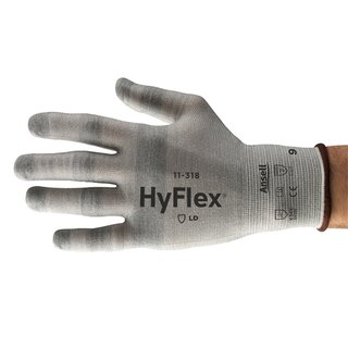 Mechanikschutzhandschuhe HyFlex 11-318, Mehrzweck, Größe...