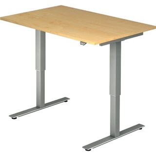 Schreibtisch VXMST12/3/S, höhenverstellbar, Größe: 120 x...