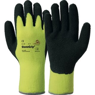 Klteschutzhandschuhe KCL StoneGrip 692, Gre 9, signalgelb/schwarz, 1 Paar