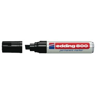 Permanentmarker edding 800, Keilspitze, Strichstärke:...