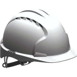 Schutzhelm JSP EVO3 AJF160, aus HDPE, Gleitverschluss belftet, wei