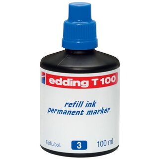 Nachfülltusche edding T100, Inhalt: 100ml, blau