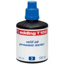 Nachflltusche edding T100, Inhalt: 100ml, blau