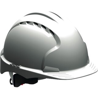 Schutzhelm JSP EVO3 AJF170, aus HDPE, Drehverschluss, belftet, wei