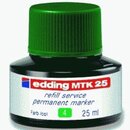 Nachflltusche edding T25, Inhalt: 30ml, grn