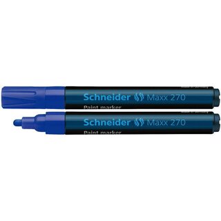 Lackmarker Schneider Maxx 270, Rundspitze, Strichstärke:...