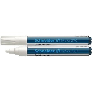 Lackmarker Schneider Maxx 270, Rundspitze, Strichstärke:...