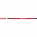 Premium-Filzstift Pen 68, 1 mm, rosarot