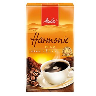 Kaffee Melitta Harmonie mild, gemahlen, 500g