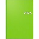 Brunnen Buchkalender 1079561536, 1T/1S, A5, grn, 2026
