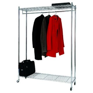 Garderobe Alba Mobil, Mae: 168 x 89 x 35cm, silber