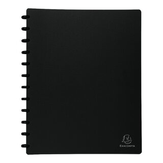 Sichtbuch Exacompta 86351E, A4, mit 30 Hüllen, schwarz