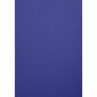 Einbanddeckel Exacompta 2790C, A4, Lederstruktur, dunkelblau, 100 Stck