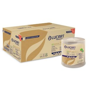 Handtuchrolle Lucart 861059, 2-lagig, Länge: 155m, 6 Stück