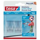 Powerstrips Tesa 77735, Haken Glas, 1kg, 2 Stck