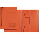 Jurismappe Leitz 3924, A4, aus Karton, orange