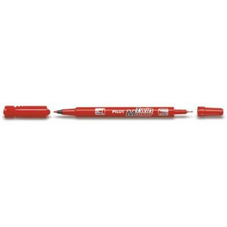 Begreen, Liquid-Ink-Technologie, Doppelte-Spitze Marker, 0,3 mm, Rot