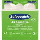 Pflasterstrips Salvequick 6943, sensitiv, Mae: 72x19 und...