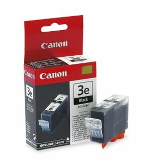Tintenpatrone Canon 4479A002 - BCI-3eBK, Reichweite: 500 Seiten, schwarz