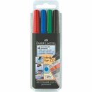 FABER-CASTELL OH-Stift MULTIMARK 15 23 04, S, permanent,...