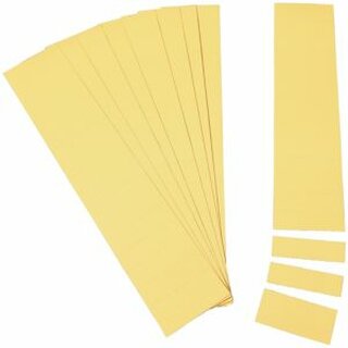 Einsteckkarten Ultradex 8474, 6cm, gelb, 170 Stck