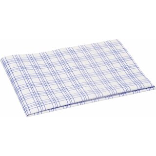 Geschirrtuch Vileda Microfaser, Maße: 60x40cm, weiß/blau,...