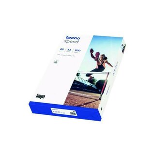 Kopierpapier Tecno Speed, A3, 80g, wei�, 500 Blatt