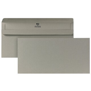 Briefumschl�ge, DIN lang, 110x220mm, ohne Fenster, SK, RC, 1000St